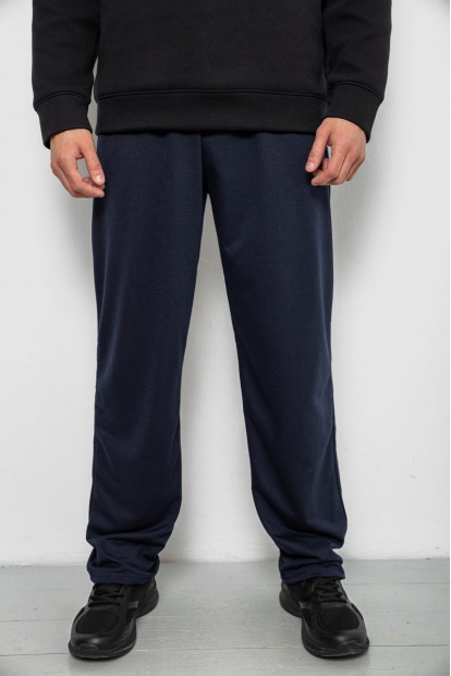 Спорт штаны мужские, цвет синий, 244R41392