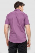 Сорочка чоловіча з принтом  -уцінка, колір бузковий, 214R7329-U - фото № 3