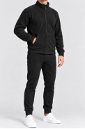 Спортивный костюм мужской на флисе, цвет черный, 257R661 - фото № 1