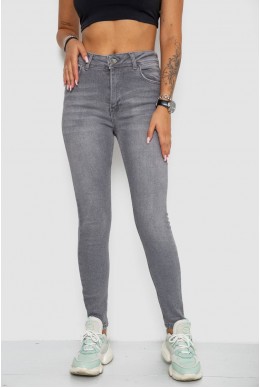 Джинсы женские  -уценка, цвет светло-серый, 244R816-22-U