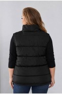Жилет жіночий демісезонний, колір чорний, 257R95 - фото № 3
