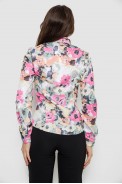 Рубашка c цветочным принтом, цвет разноцвет , 230R225 - фото № 3