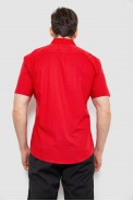 Рубашка мужская с принтом, цвет красный, 186R7338 - фото № 3