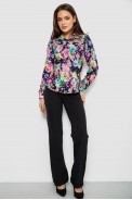 Рубашка c цветочным принтом, цвет синий, 230R225 - фото № 1