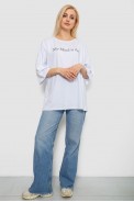 Футболка женская с принтом, цвет белый, 244R3015 - фото № 1