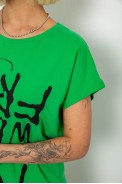 Футболка жіноча з принтом, колір зелений, 244R3003 - фото № 4