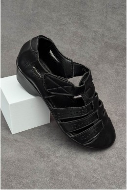 Босоніжки жіночі, колір чорний, 243RA11