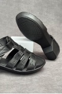 Босоніжки жіночі, колір чорний, 243RA11 - фото № 4