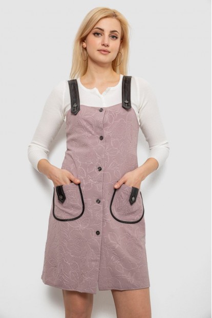 Сарафан женский, цвет пудровый, 230R107-5