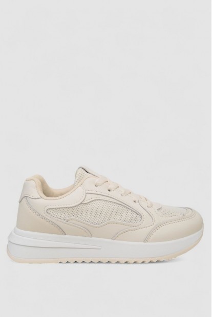 Кроссовки женские  -уценка, цвет бежевый, 248RG30-U-1