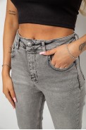 Джинси жіночі Regular Fit, колір сірий, 244R00246 - фото № 4