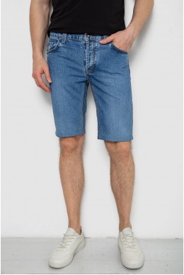 Шорты мужские джинсовые  -уценка, цвет темно-голубой, 238R2023-U-54