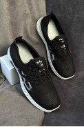 Кросівки чоловічі текстиль, колір чорний, 244R3003-1 оптом - фото № 0