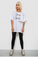 Футболка женская с принтом, цвет белый, 244R2501 - фото № 1