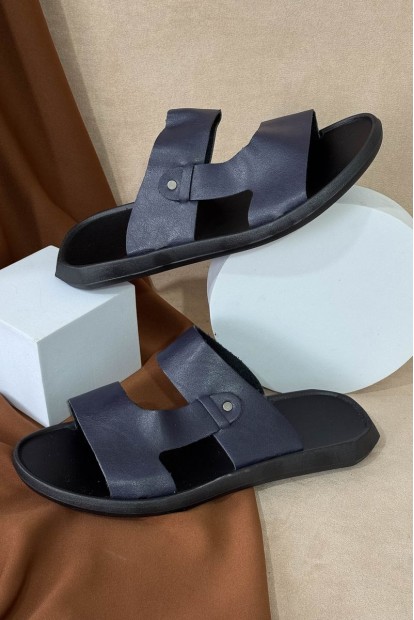 Сандалії чоловічі, колір синій, 214R90