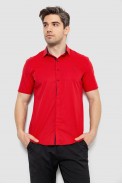 Мужская рубашка с принтом, цвет красный, 186R7142 - фото № 0