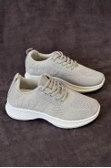 Кроссовки женские текстиль, цвет серый, 243RA33 оптом - фото № 0