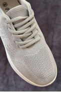 Кроссовки женские текстиль, цвет серый, 243RA33 оптом - фото № 1