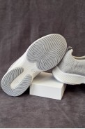 Кроссовки женские текстиль, цвет серый, 243RA33 оптом - фото № 4