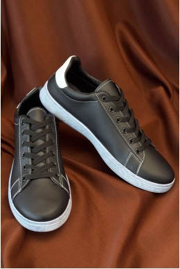 Кеди чоловічі, колір чорно-білий, 248RR223-4R