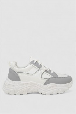 Кроссовки женские  -уценка, цвет бело-серый, 248RA140-U-2