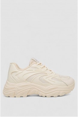 Кроссовки женские  -уценка, цвет бежевый, 248RA60-U