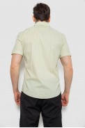Рубашка мужская с принтом, цвет желтый, 214R7129 - фото № 3
