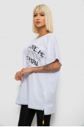 Футболка женская с принтом, цвет белый, 244R4006 - фото № 2