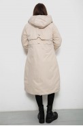 Куртка женская двусторонняя зимняя  -уценка, цвет темно-бежевый, 244R24115-U-4 - фото № 8