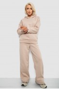 Спортивный костюм женский на флисе  -уценка, цвет бежевый, 257R87-U-1 - фото № 0