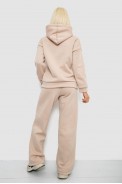 Спортивный костюм женский на флисе  -уценка, цвет бежевый, 257R87-U-1 - фото № 3