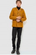 Пиджак мужской однотонный  -уценка, цвет горчичный, 182R15172-U-2 - фото № 1