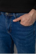 Джинсы мужские демисезонные  -уценка, цвет синий, 244R9907-U - фото № 4
