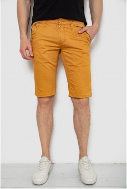 Шорты мужские  -уценка, цвет горчичный, 238R2470-U-5