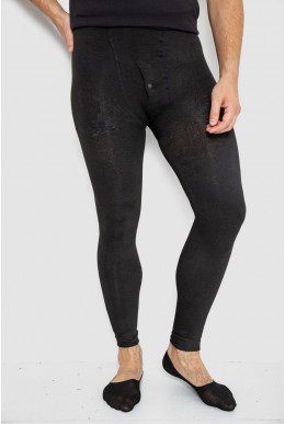 Чоловічі підштанники  -уцінка, колір чорний, 244R66401-U-1