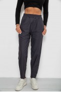 Штаны женские на тонком флисе, цвет серый, 257R727 - фото № 0
