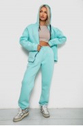 Спортивный костюм женский на флисе  -уценка, цвет мятный, 238R5715-U-7 - фото № 0