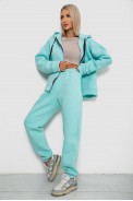 Спортивный костюм женский на флисе  -уценка, цвет мятный, 238R5715-U-7 - фото № 2