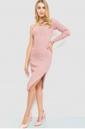 Сукня в'язана  -уцінка, колір пудровий, 204R174-U-5 - фото № 0