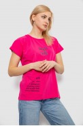 Футболка женская с принтом, цвет розовый, 244R3017 - фото № 2