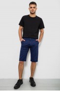 Шорти чоловічі класичні, колір синій, 243RXK39-4-1 - фото № 1