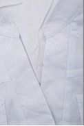 Блуза однотонная  -уценка, цвет белый, 230RR-96-1-U-1 - фото № 5