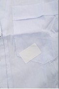 Блуза однотонная  -уценка, цвет белый, 230RR-96-1-U-2 - фото № 5