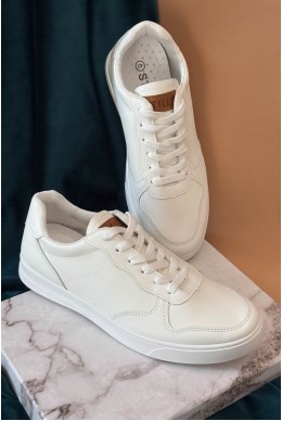 Кеды мужские, цвет белый, 248RR201