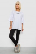 Футболка женская с принтом, цвет белый, 244R2019 - фото № 1