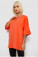 Футболка женская с принтом, цвет оранжевый, 244R2019 - фото № 2