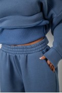 Спортивный костюм женский на флисе, цвет джинс, 247R2016 - фото № 5
