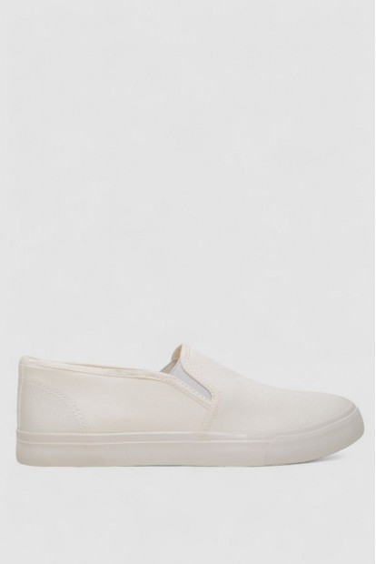 Кеды мужские тканевые  -уценка, цвет белый, 248RLX01-U-12