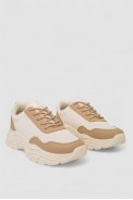 Кроссовки женские, цвет бежевый, 248RA70-65 - фото № 2