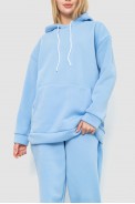 Спорт костюм женский на флисе  -уценка, цвет голубой, 214R104-U-3 - фото № 1